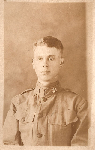 George Herbert Casey in the 81st Division, 324 Infantry Regiment, Company D WWI