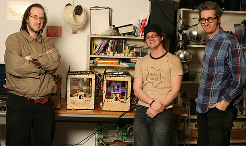 MakerBot Founders and Final Prototypes