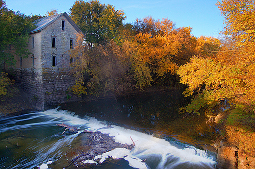 Drinkwater & Schriver Flour Mill, Cedar Point, Kansas