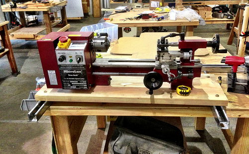 metal lathe