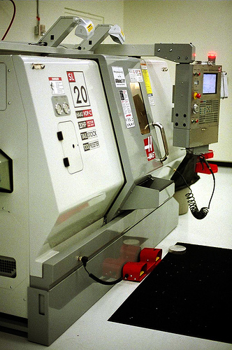 BarberMuseum Backstage CNC machine