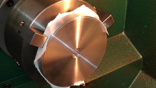 Counterbore for the centering ring