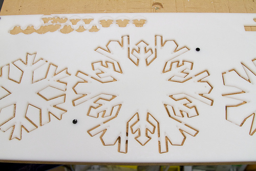 CNC Snowflakes 8