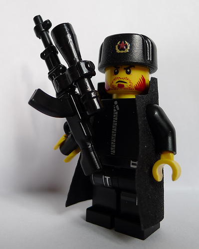 Colonel Danko with RPD-SD Machine China Gun