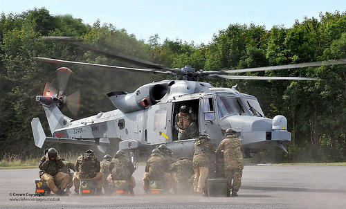 TA Reservist Ground Crews Train with the New Wildcat Helicopter for the First Time