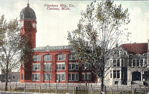 Flanders Mfg. Co., Chelsea, Michigan (former Glazier stove factory).