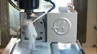 HAAS 4-axis machining